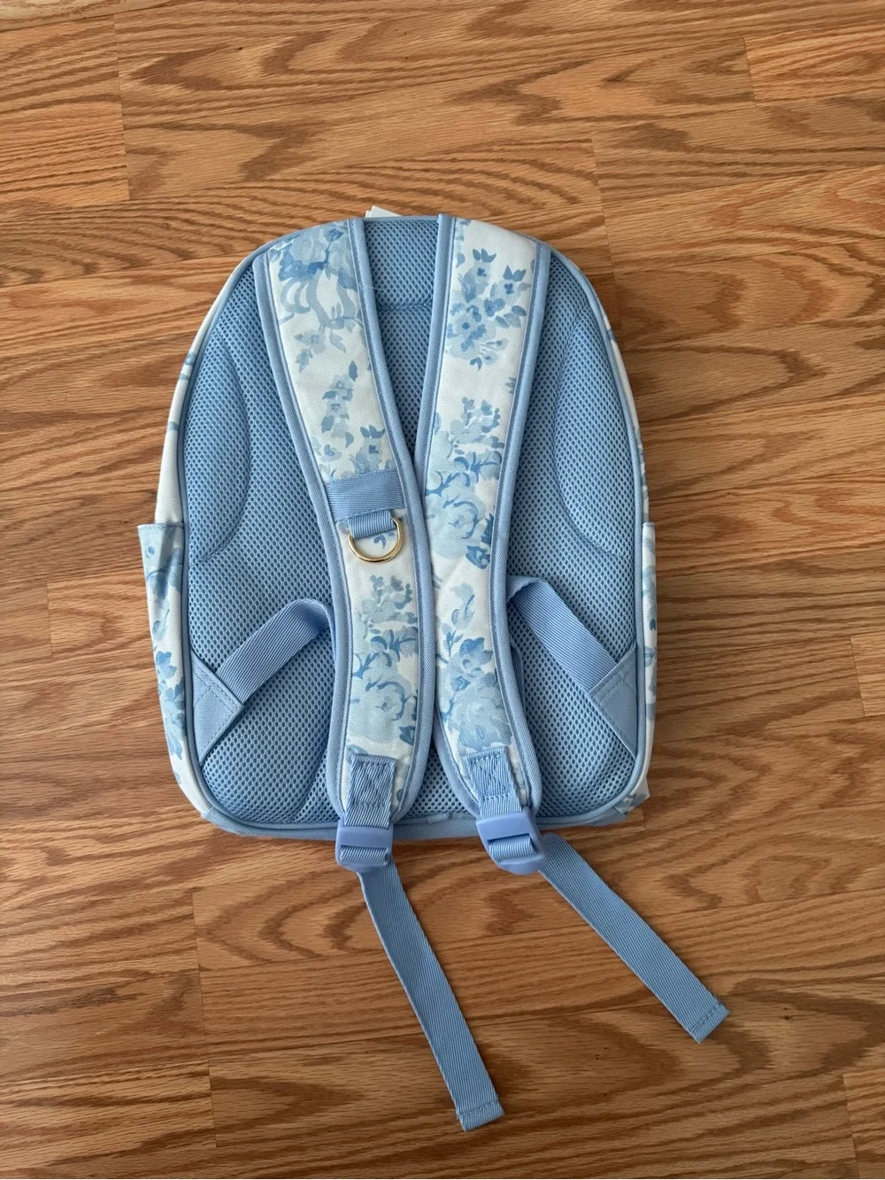 NWT - Pottery Barn Teen LoveShackFancy Pale Blue Floral Mini Backpack